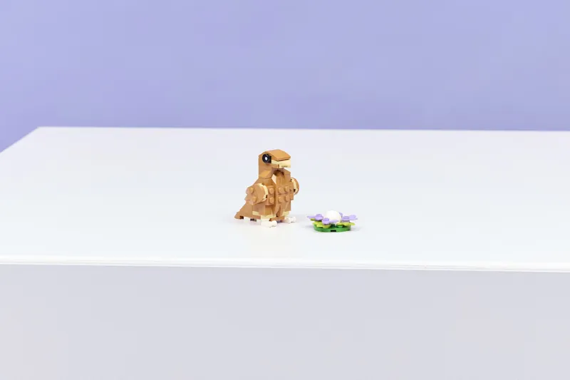 Cute Hamster with a Flower