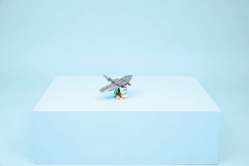 Fierce Shark with a Treasure Chest