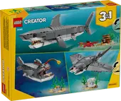 Fierce Shark with a Treasure Chest