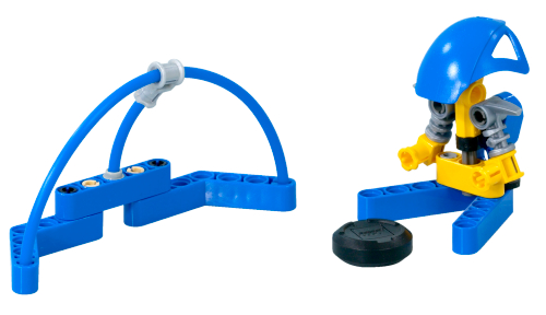 Blue Player & Goal