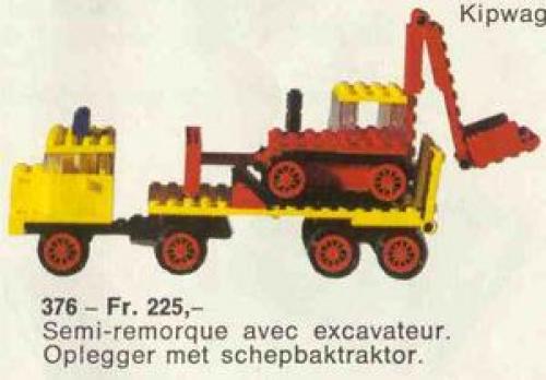 Low-Loader with Excavator Low-Loader with Excavator