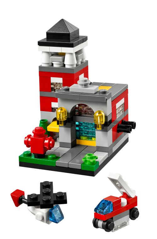 Bricktober Fire Station Bricktober Fire Station