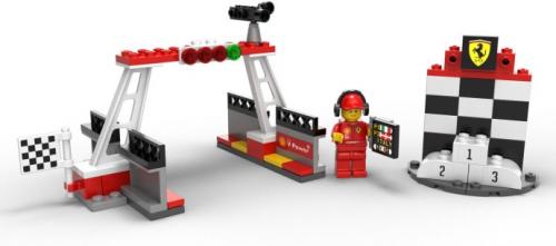 Finish Line & Podium