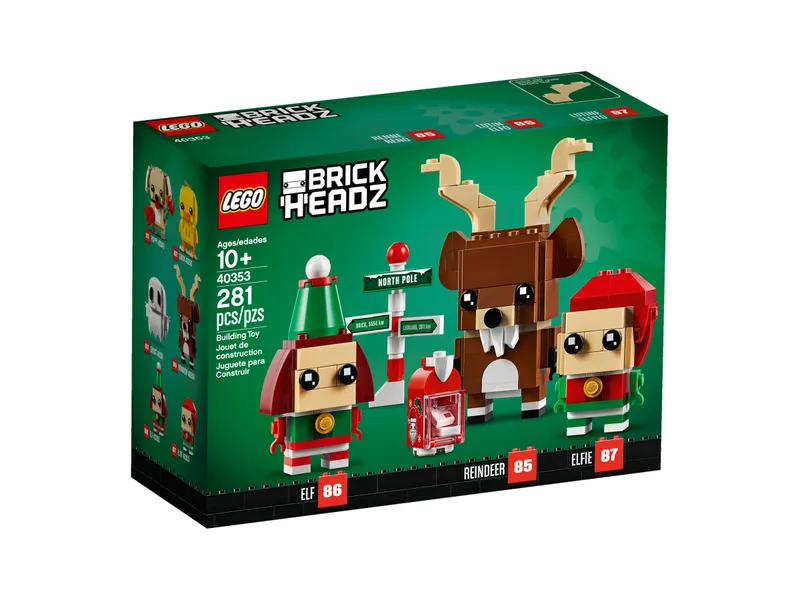 Reindeer, Elf & Elfie Reindeer, Elf & Elfie