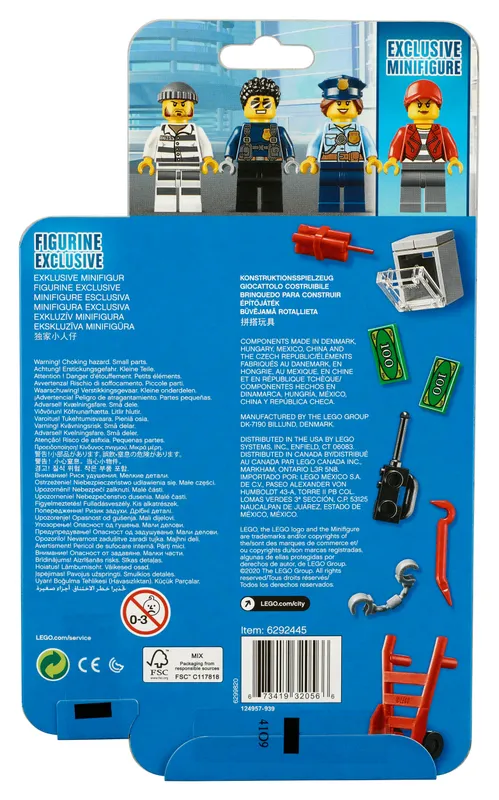Police Minifigure Accessory Set