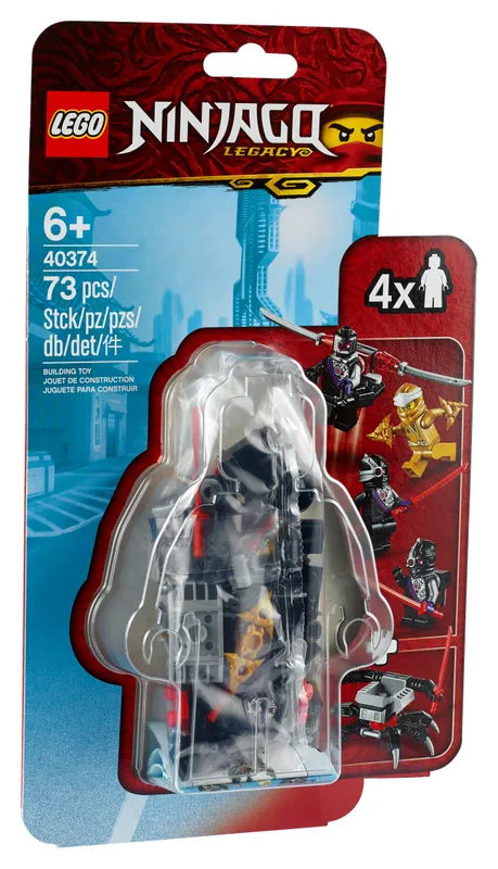 Golden Zane Minifigure Accessory Set Golden Zane Minifigure Accessory Set
