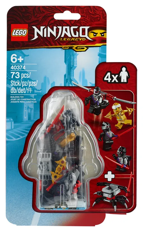 Golden Zane Minifigure Accessory Set Golden Zane Minifigure Accessory Set