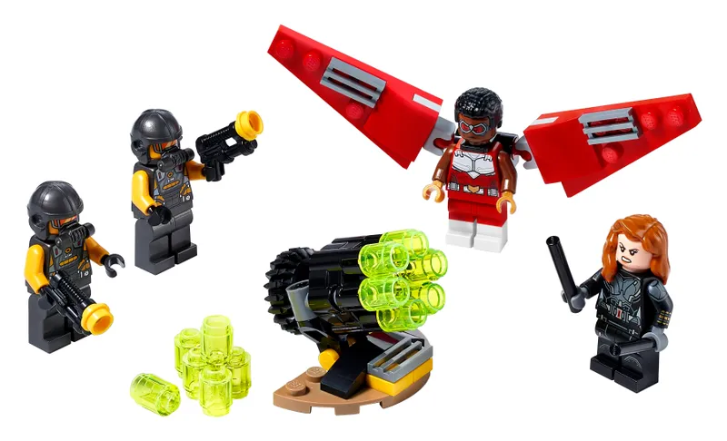 Falcon & Black Widow Team Up Falcon & Black Widow Team Up