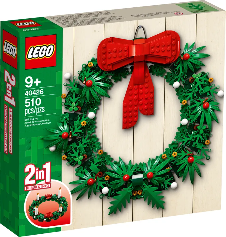 Christmas Wreath 2-in-1 Christmas Wreath 2-in-1