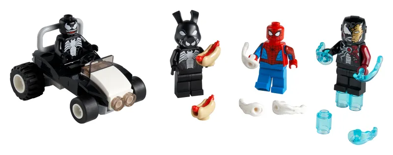 Spider-Man versus Venom and Iron Venom Spider-Man versus Venom and Iron Venom