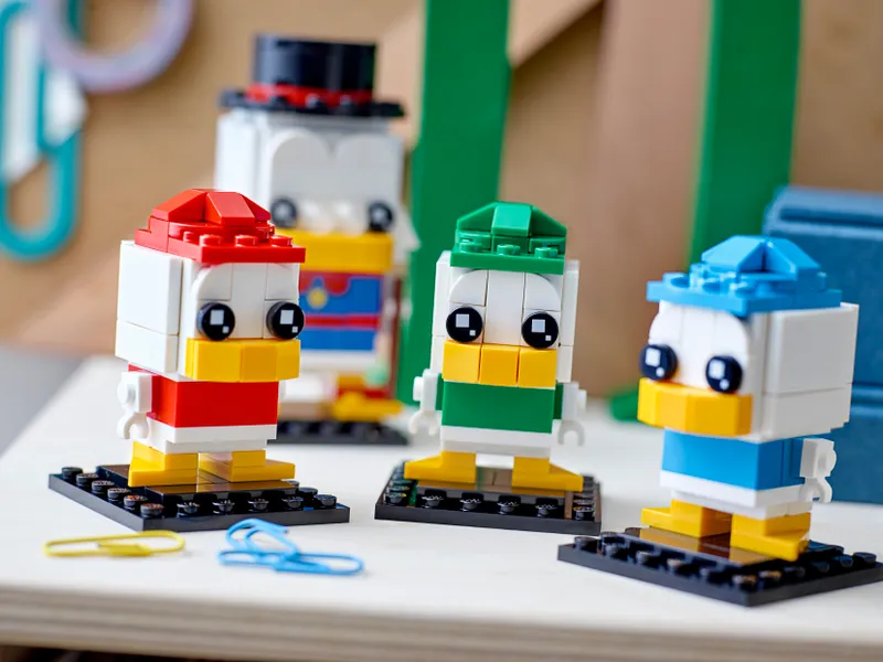 Scrooge McDuck, Huey, Dewey & Louie