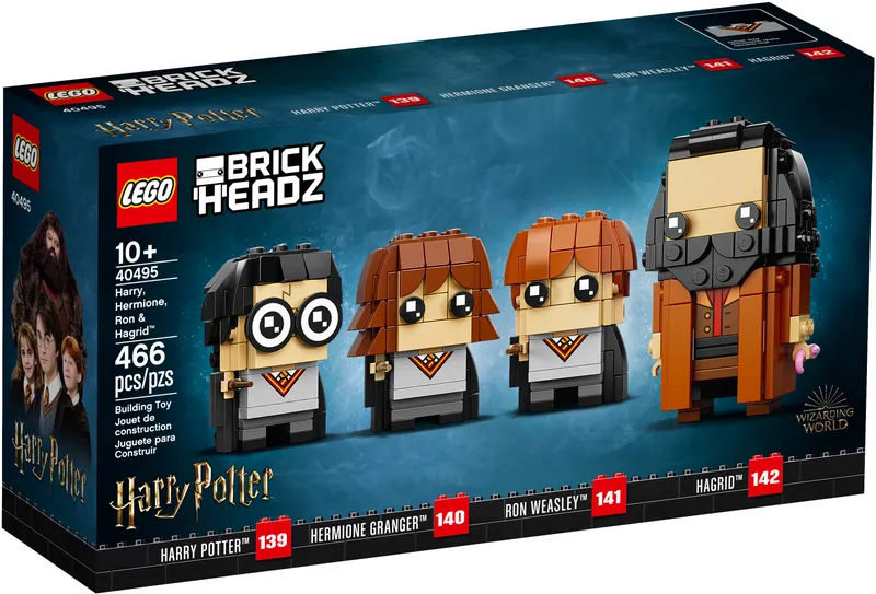 Harry, Hermione, Ron & Hagrid