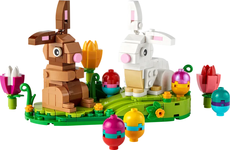 Easter Rabbits Display