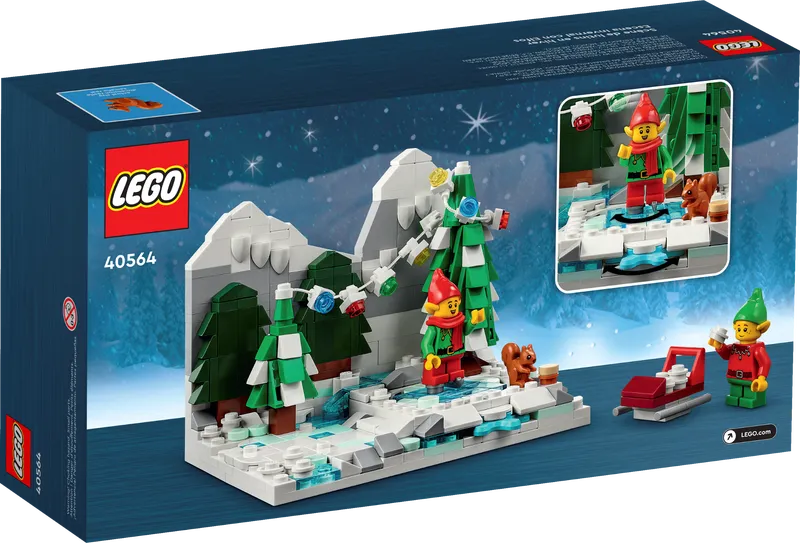 Winter Elves Scene Winter Elves Scene