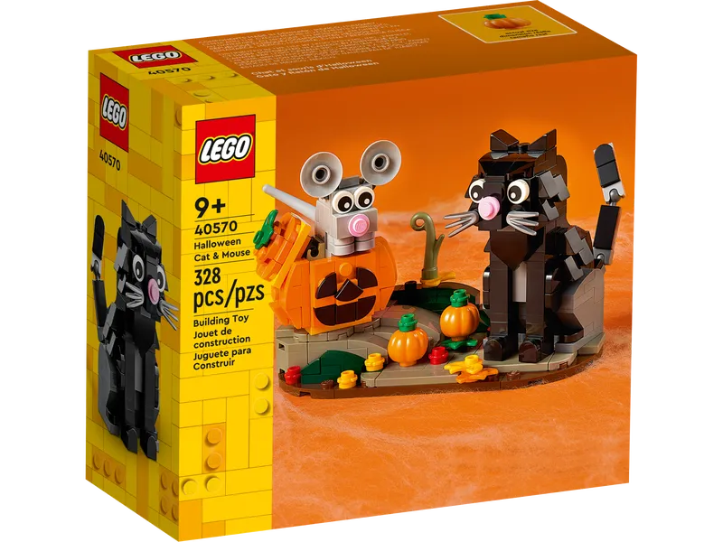 Halloween Cat & Mouse