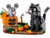 Halloween Cat & Mouse