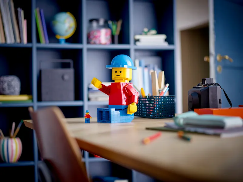 Up-Scaled LEGO Minifigure