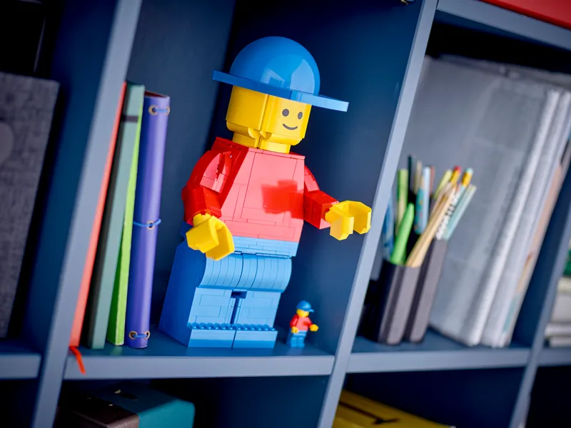 Up-Scaled LEGO Minifigure