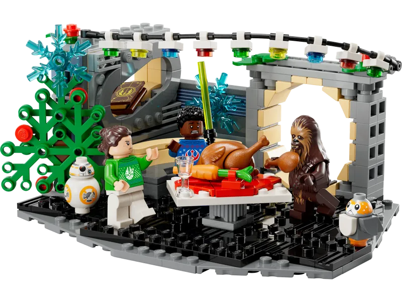 Millennium Falcon Holiday Diorama