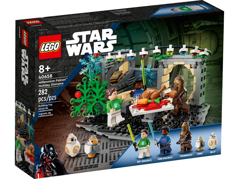 Millennium Falcon Holiday Diorama