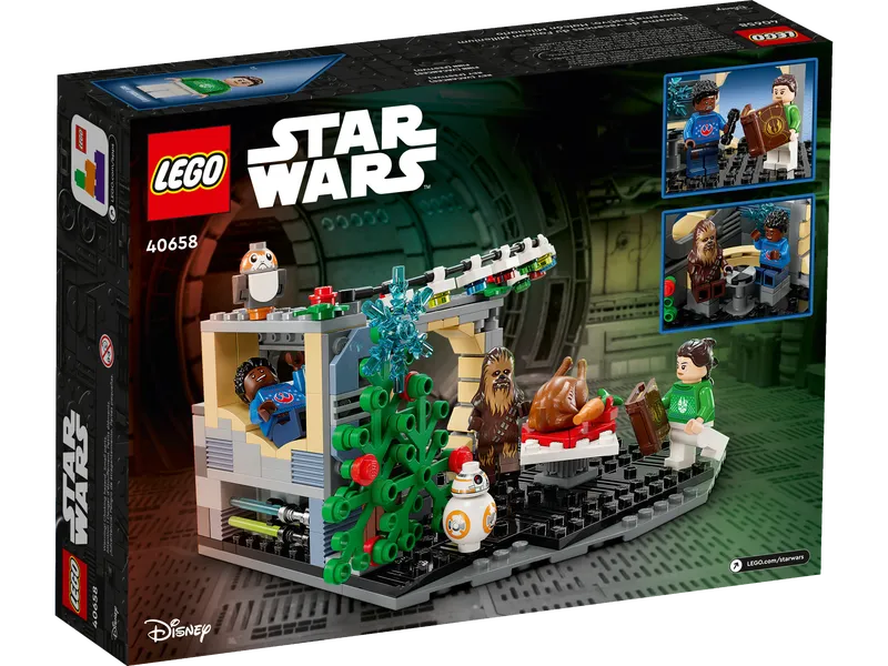 Millennium Falcon Holiday Diorama