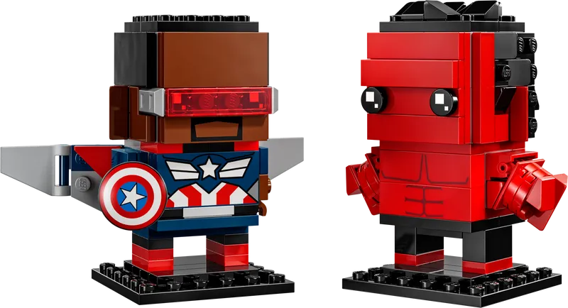 Captain America & Red Hulk Figures