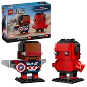 Captain America & Red Hulk Figures