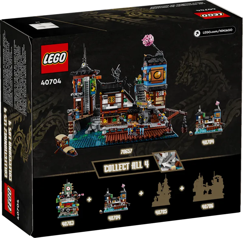 Micro NINJAGO Docks Micro NINJAGO Docks