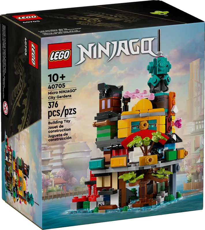 Micro NINJAGO City Gardens