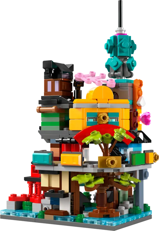 Micro NINJAGO City Gardens
