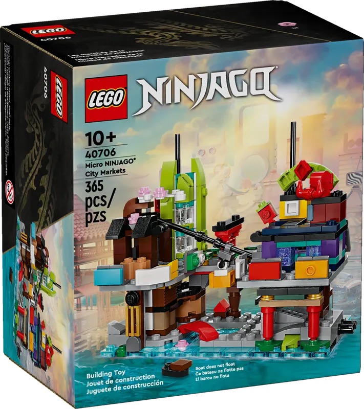 Micro NINJAGO City Markets