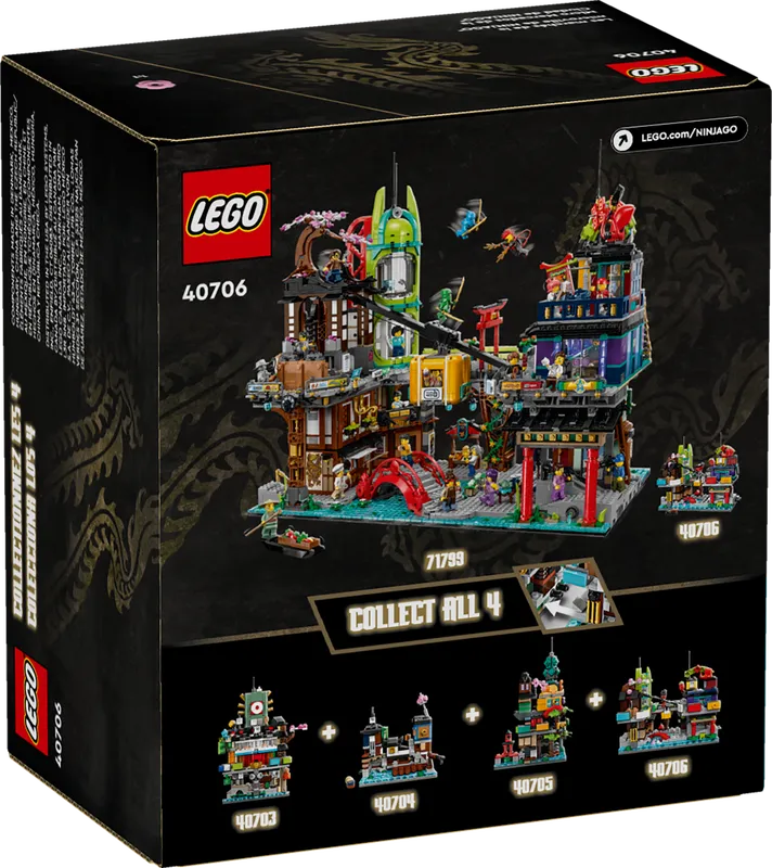 Micro NINJAGO City Markets