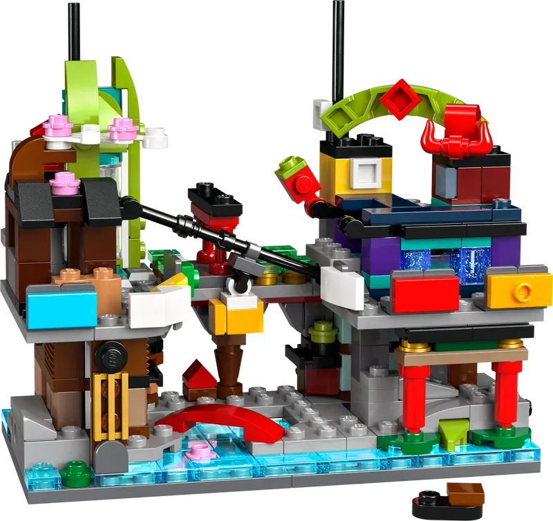 Micro NINJAGO City Markets
