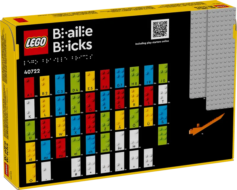 Play with Braille - German Alphabet