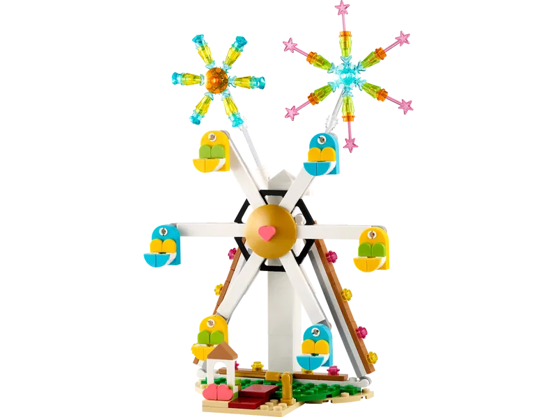Celebration: Ferris Wheel with Fireworks
