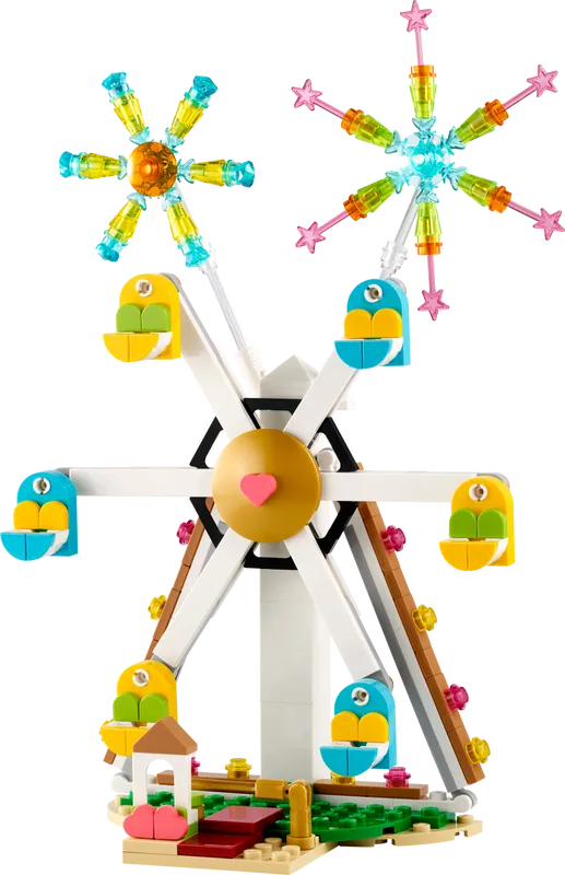 Celebration: Ferris Wheel with Fireworks