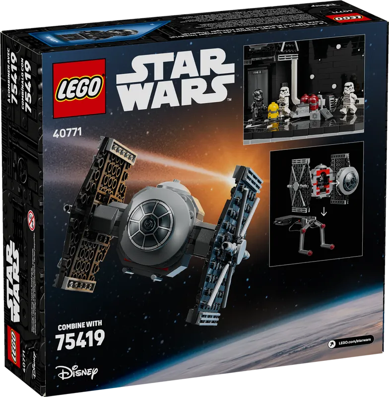 TIE Fighter with Imperial Hangar Rack
