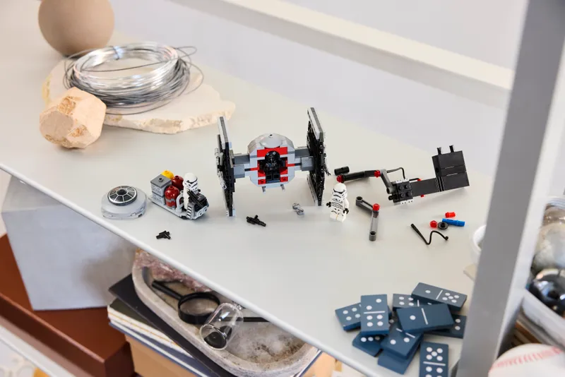 TIE Fighter with Imperial Hangar Rack