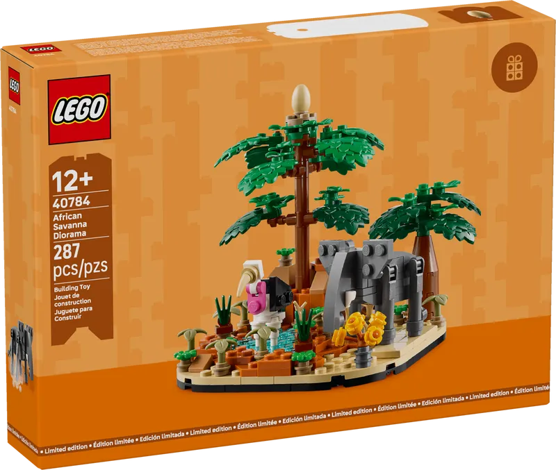 African Savanna Diorama