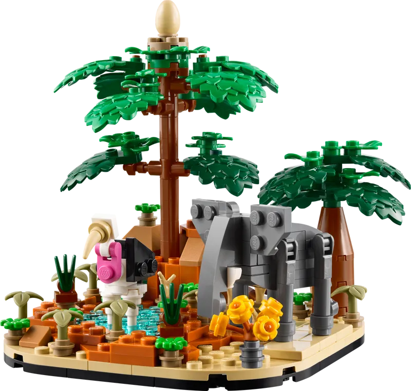African Savanna Diorama