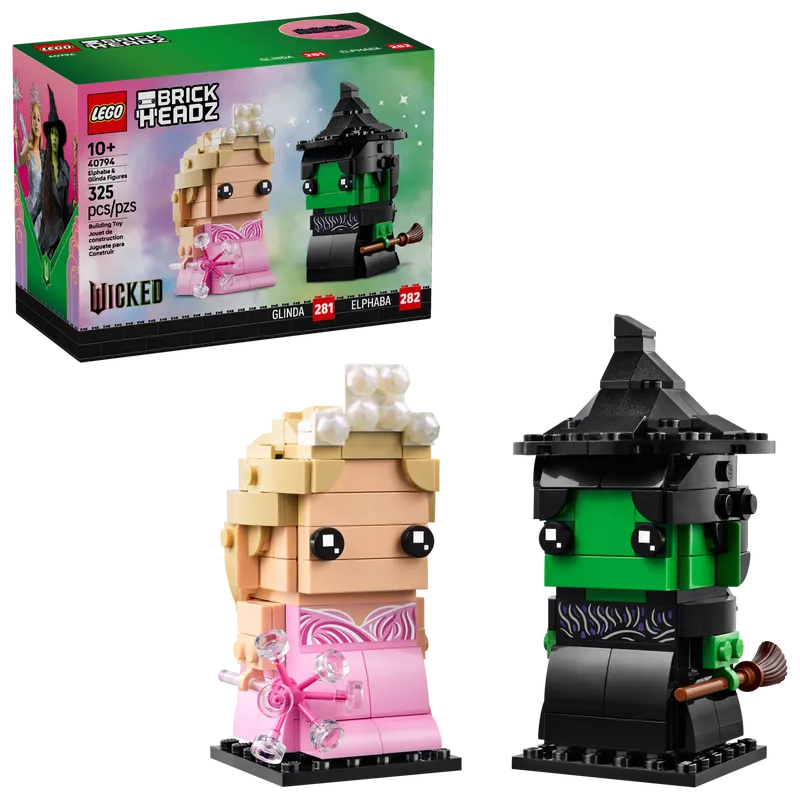 Elphaba & Glinda Figures