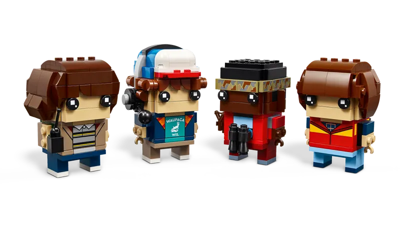 Mike, Dustin, Lucas and Will Figures