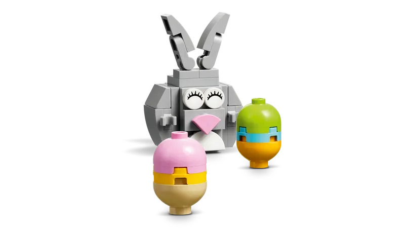 Easter Bunny and Chick Egg Hunt