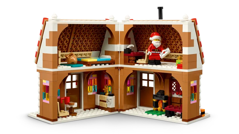 Festive Gingerbread House