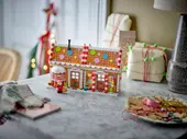 Festive Gingerbread House