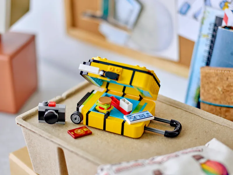 Yellow Travel Suitcase
