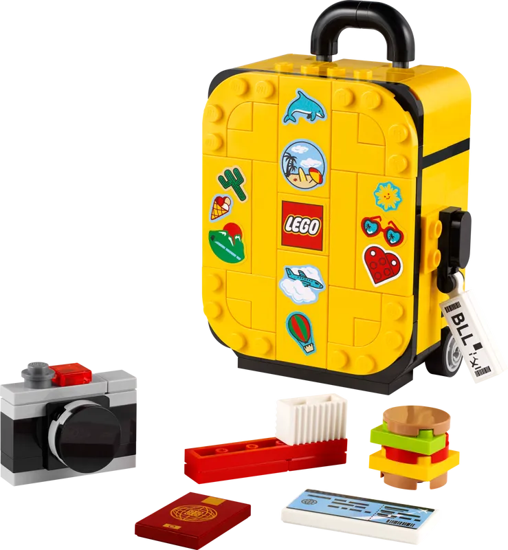 Yellow Travel Suitcase