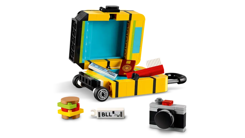 Yellow Travel Suitcase