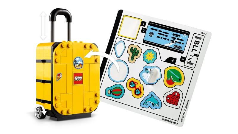 Yellow Travel Suitcase