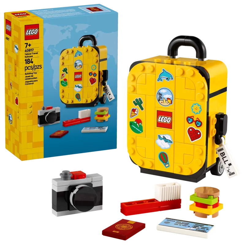 Yellow Travel Suitcase